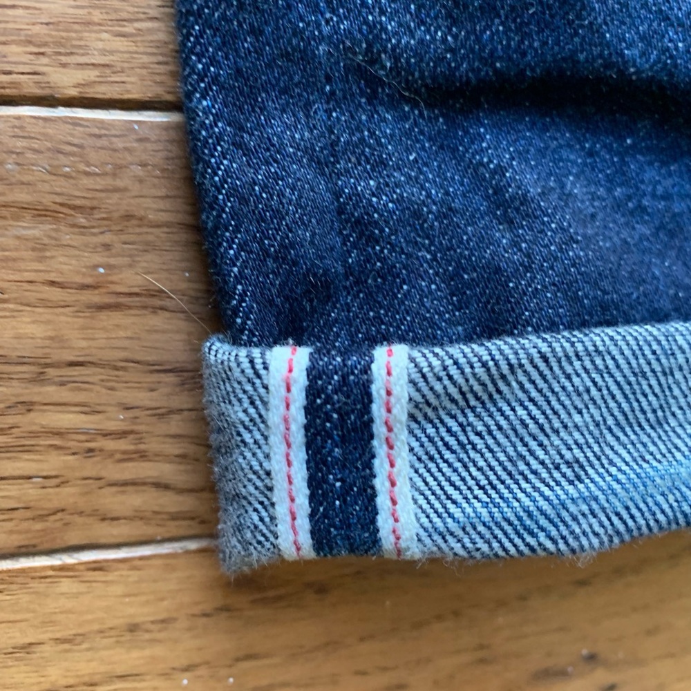 Men’s Levi’s LVC 505 - 0217 straight leg raw Selvedge Jeans Sz 32x32